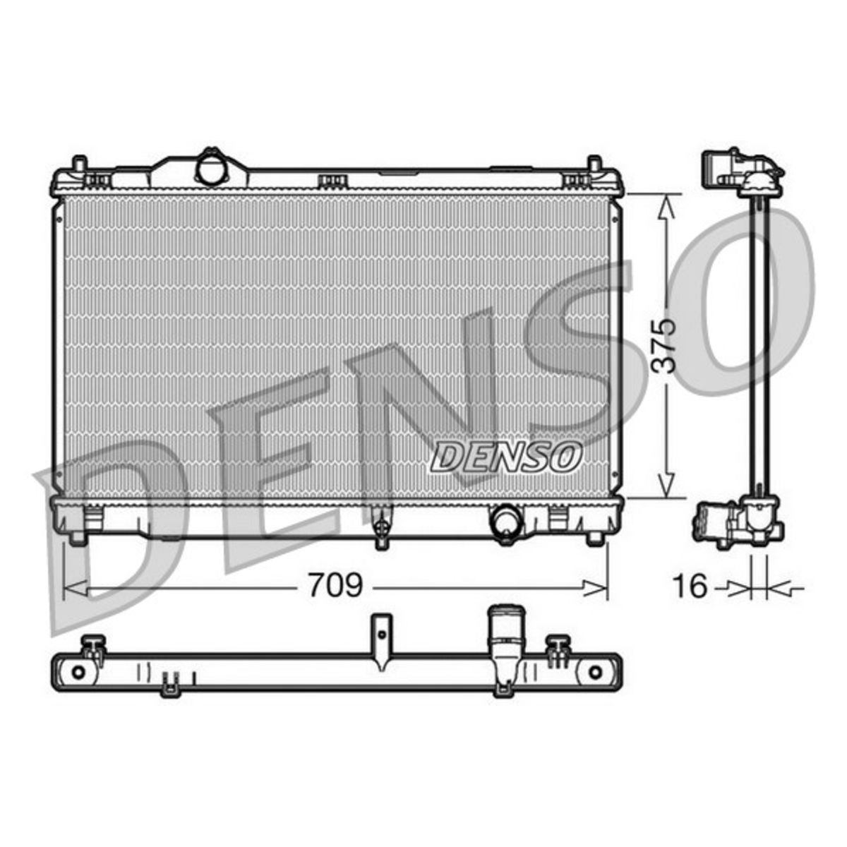 Image of Radiator, motorkoeling