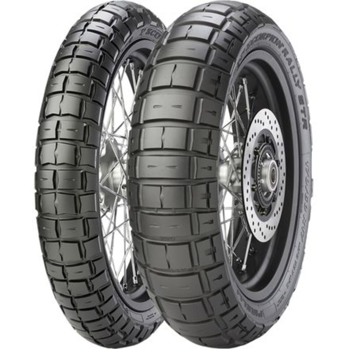 PIRELLI SCORPION RALLY STR 180/55ZR17 TL 73V, Pneu moto Arrière