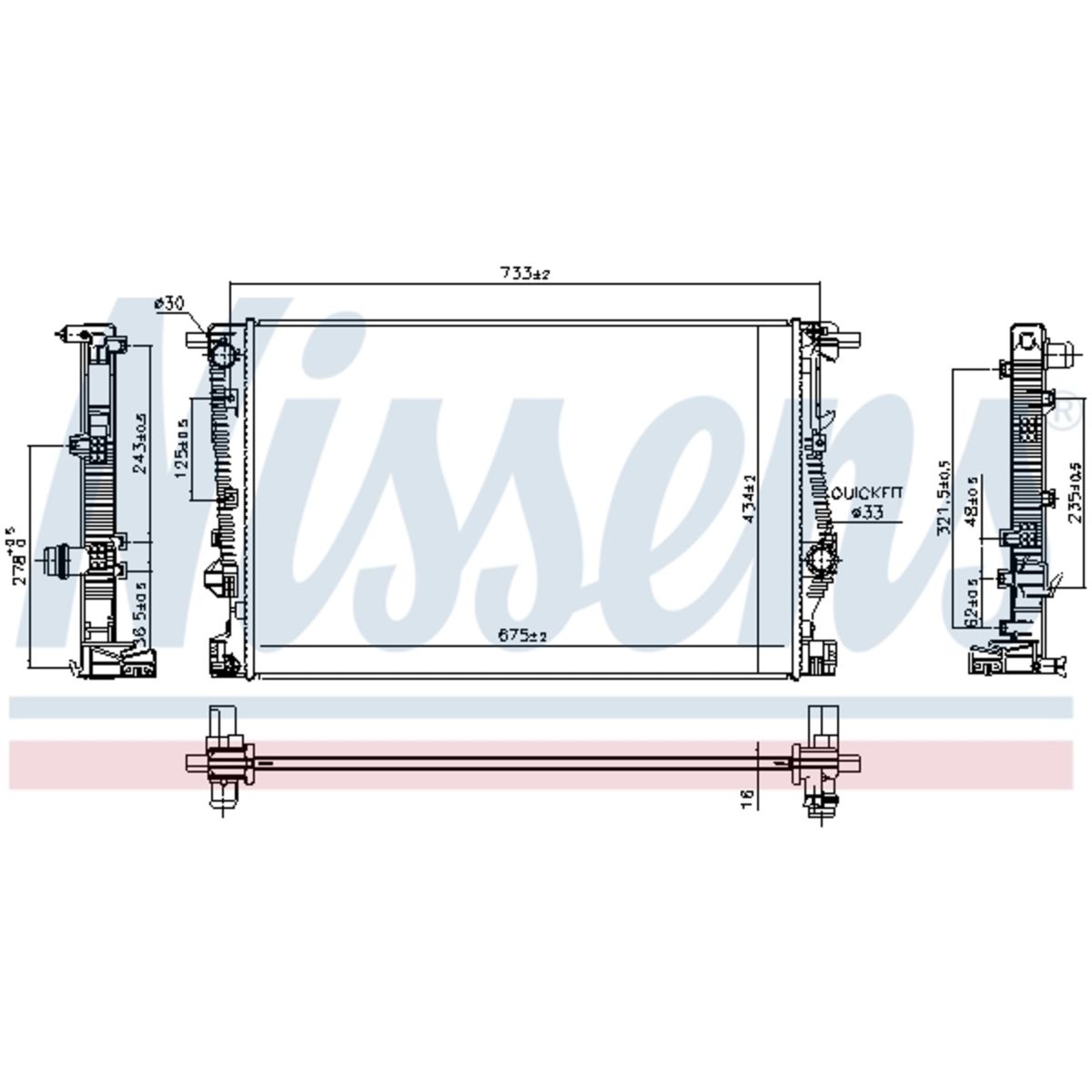 Image of Radiator, motorkoeling