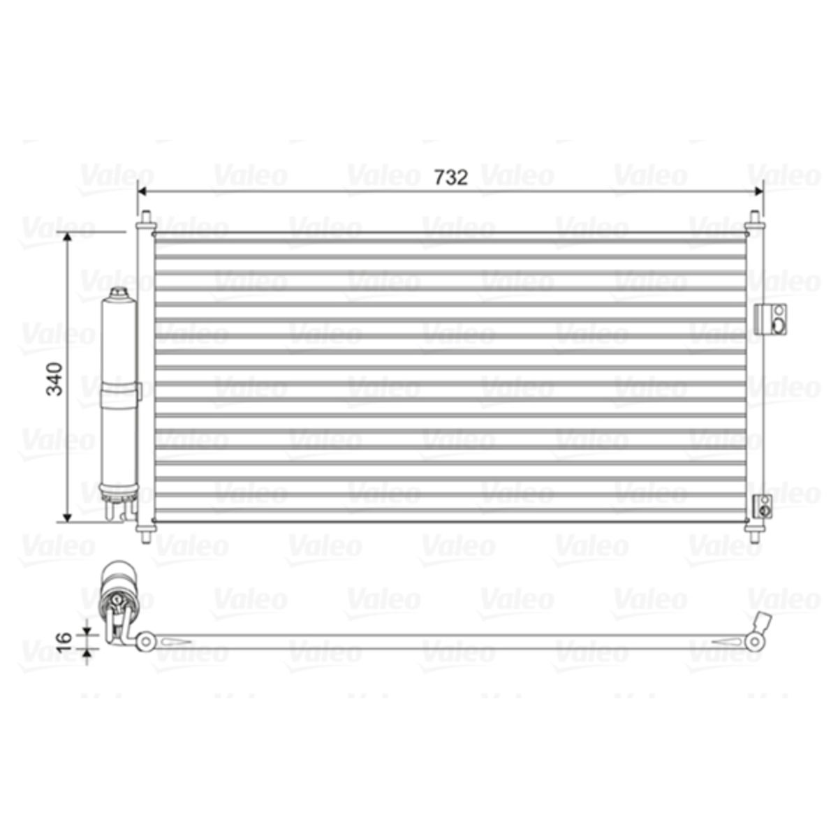 Image of Condensator, airconditioning