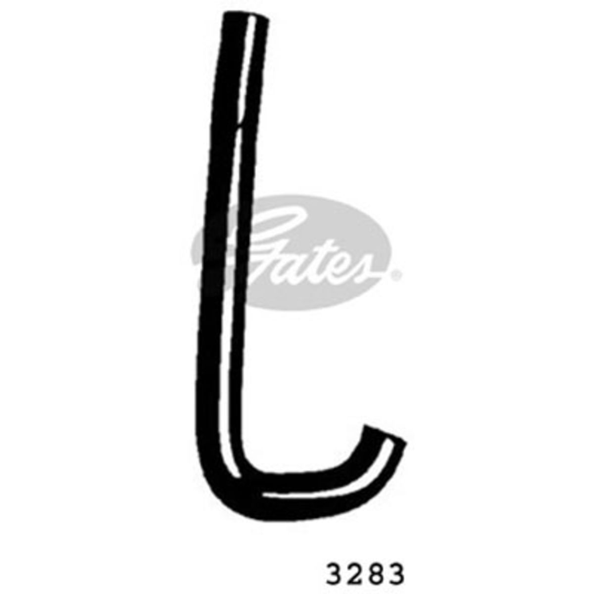 Tubo flessibile del radiatore GATES 3283