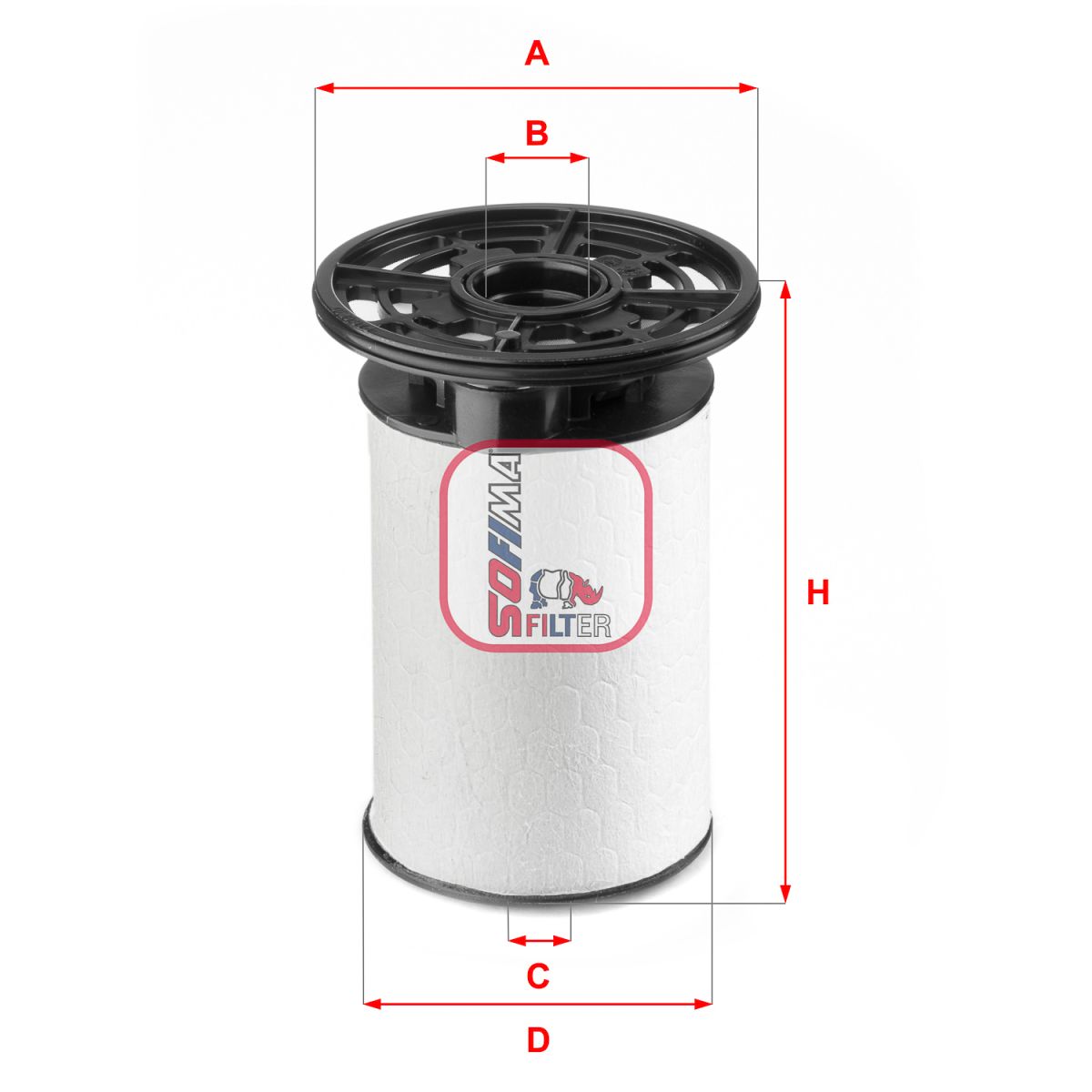Filtro carburante Cartuccia filtro S 1076 NE SOFIMA per ALFA ROMEO FIAT - Immagine 3