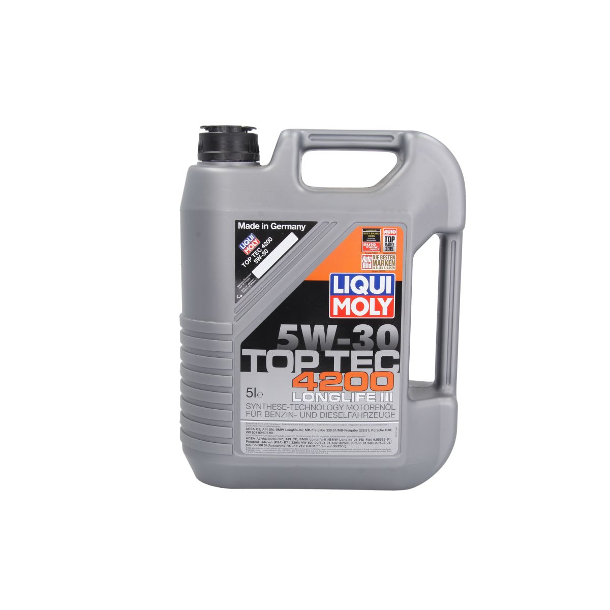 Huile moteur LIQUI MOLY P000323 TopTec 4200 5W30 5L