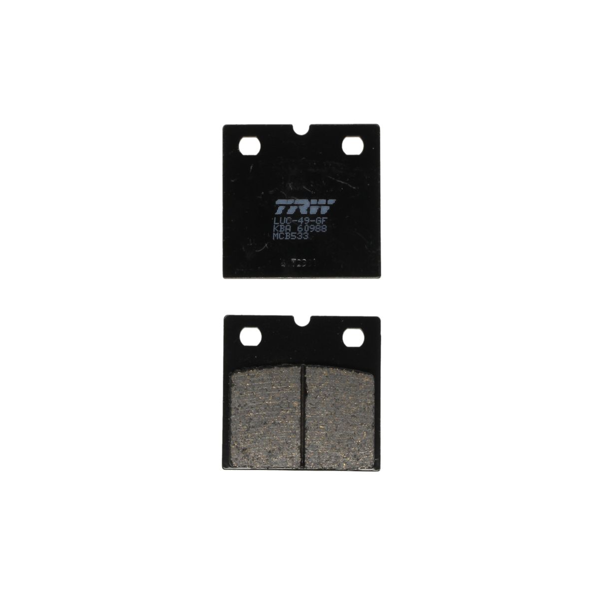 Set di pastiglie freno TRW MCB533