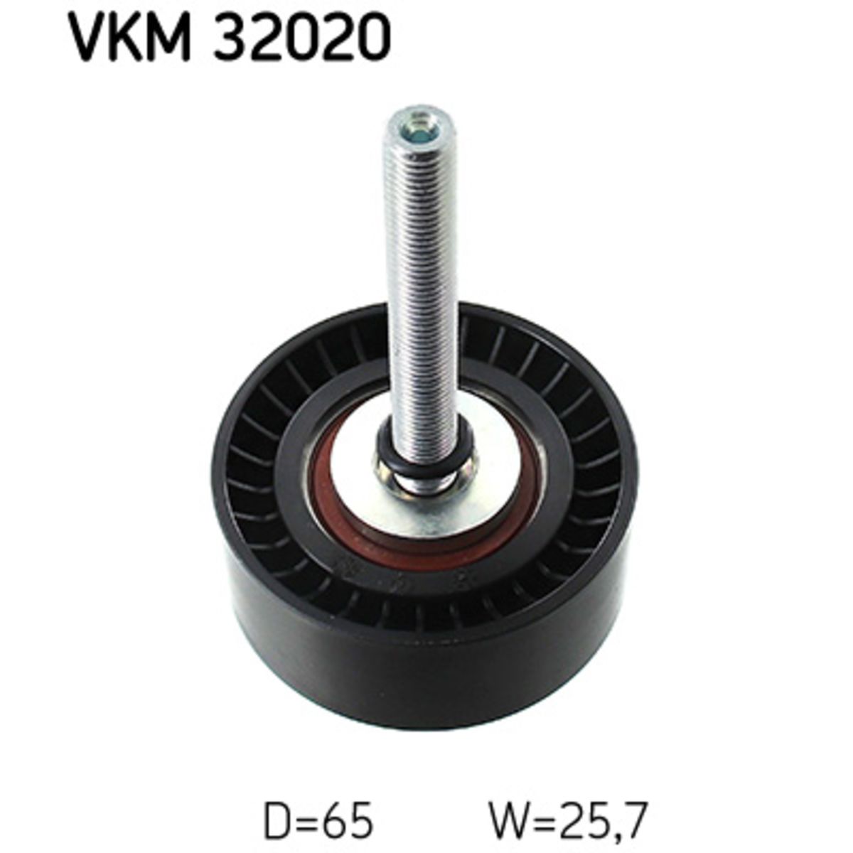 Image of Rondsel/geleiderpoelie, V-riem