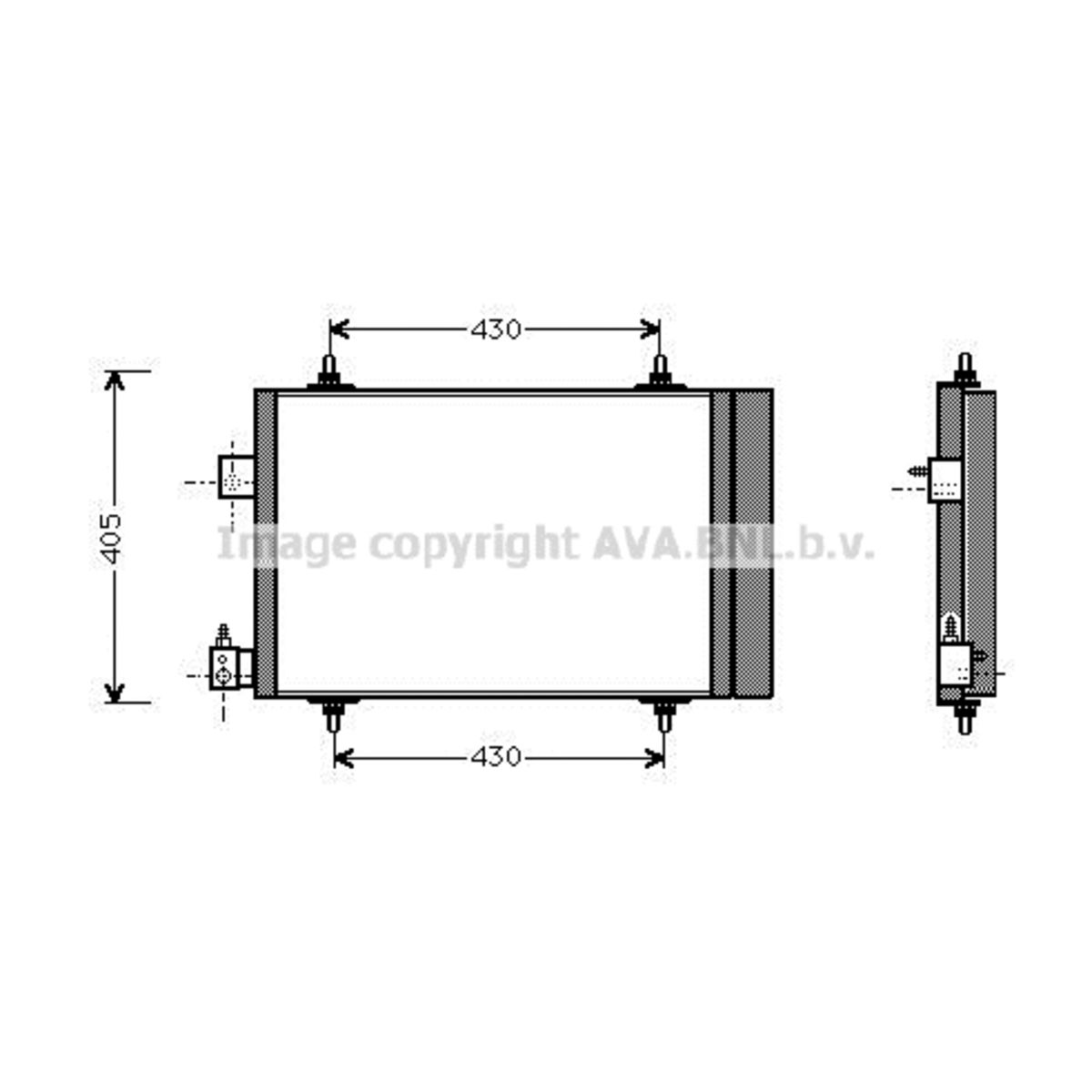 Image of Condensator, airconditioning   AVA