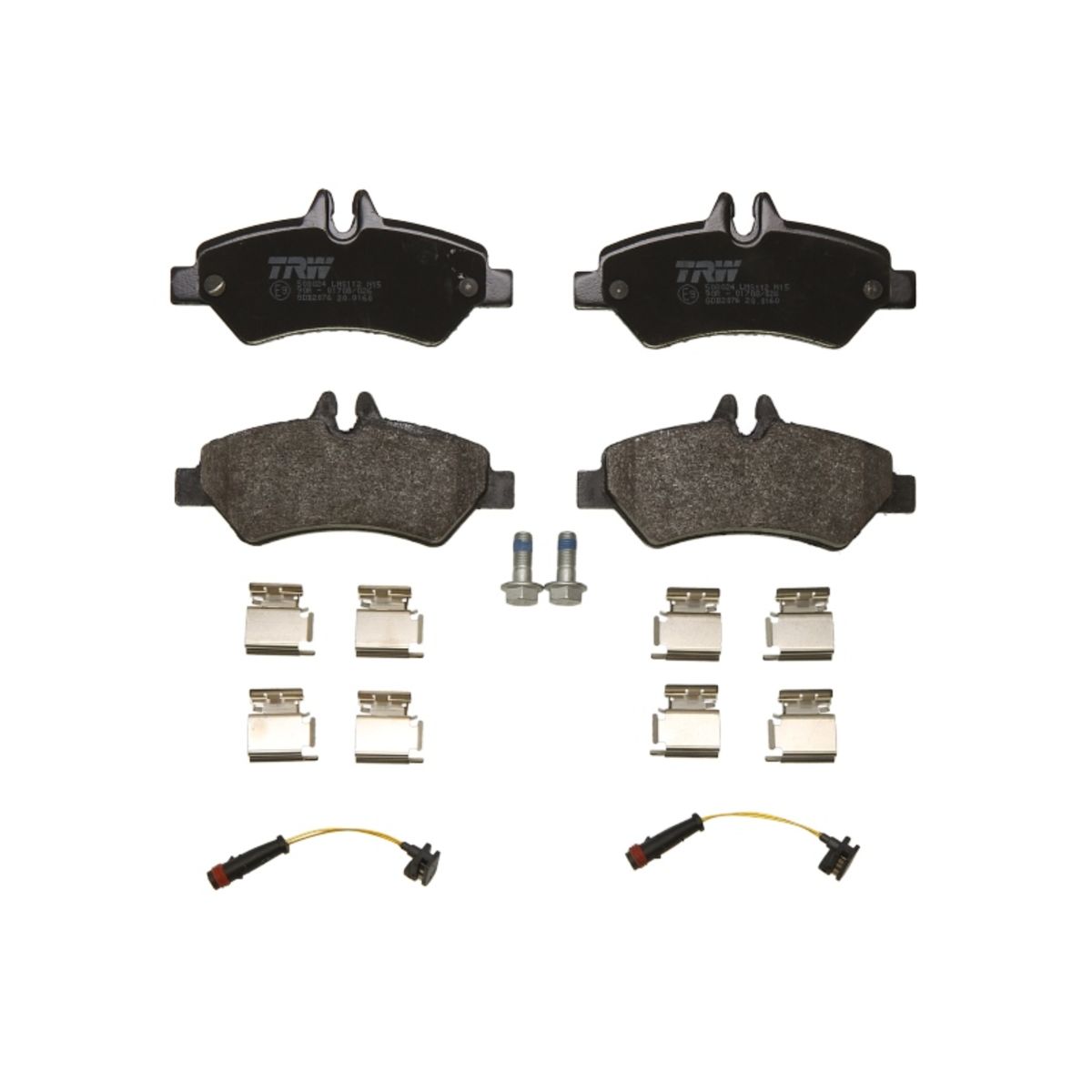 Trw Bremsbelagsatz Hinten Gdb2076