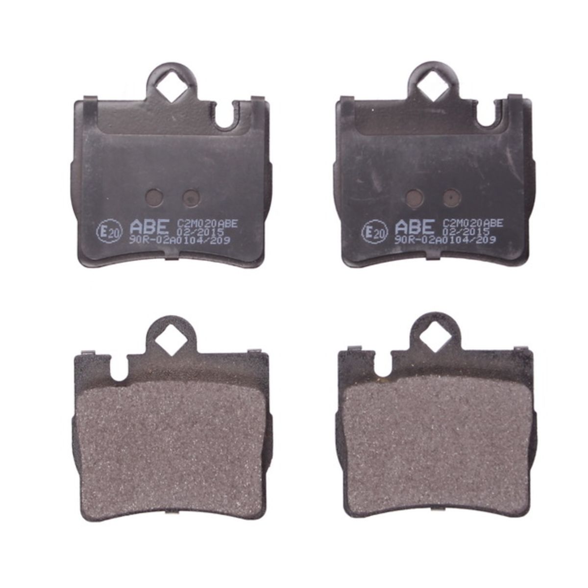 Image of Remblokset  C2M020, achter