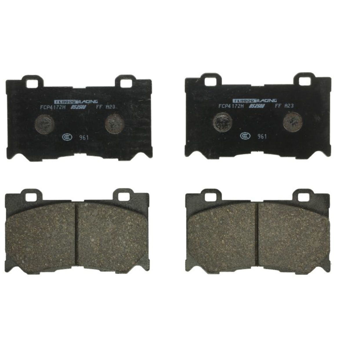 Plaquettes de frein sport non homologuées FERODO FCP4172H