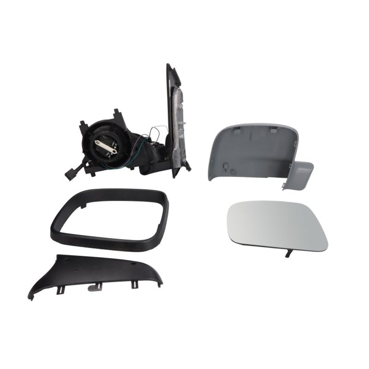Specchietto esterno Sx termico 9227154 ALKAR per VW CADDY III MPV / Space wagon - Immagine 5