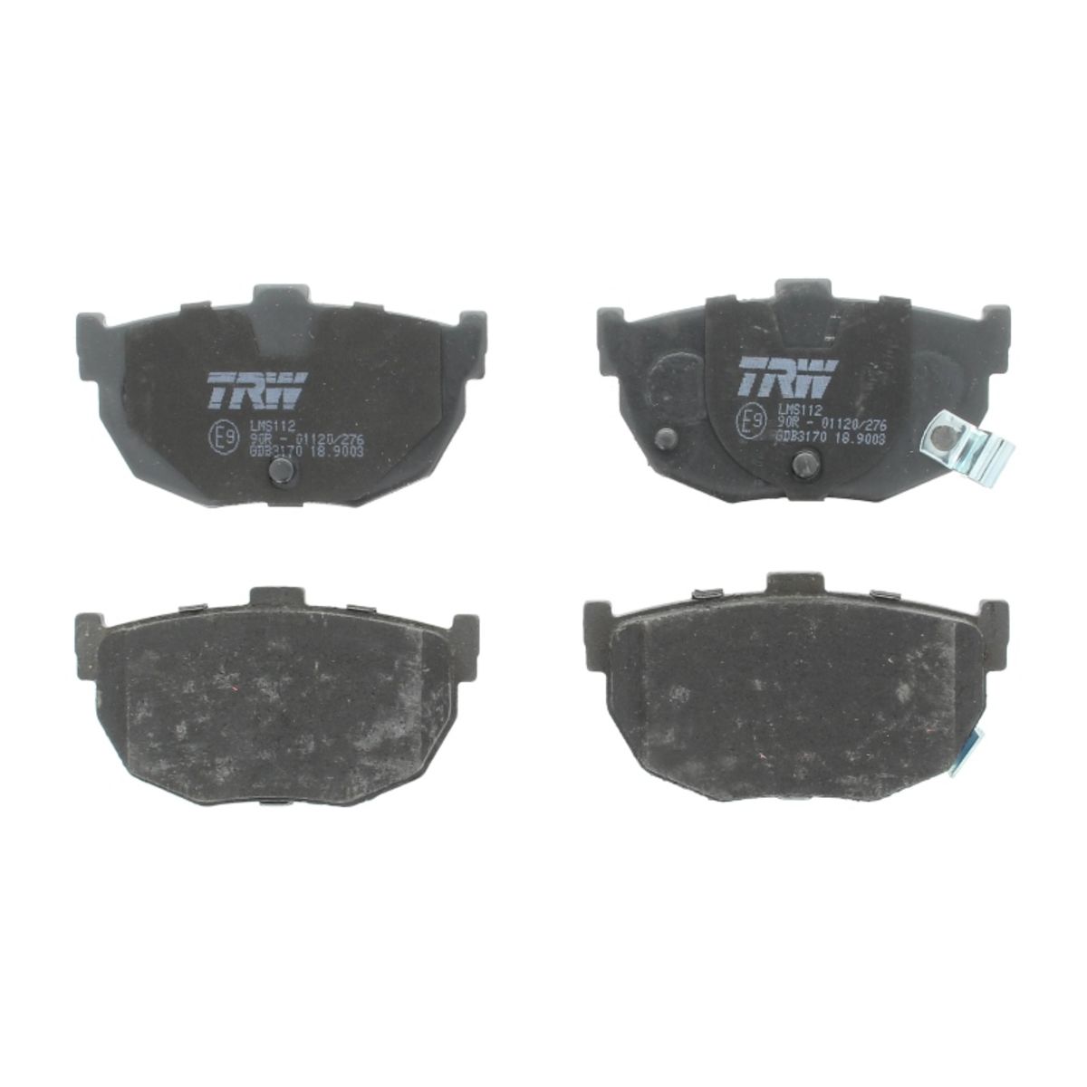 Trw Set Di Pastiglie Freno Gdb3170, Posteriore