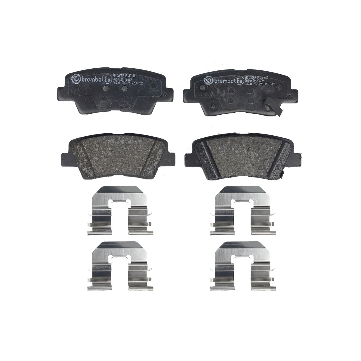 Brembo Bremsbelagsatz P 30 047