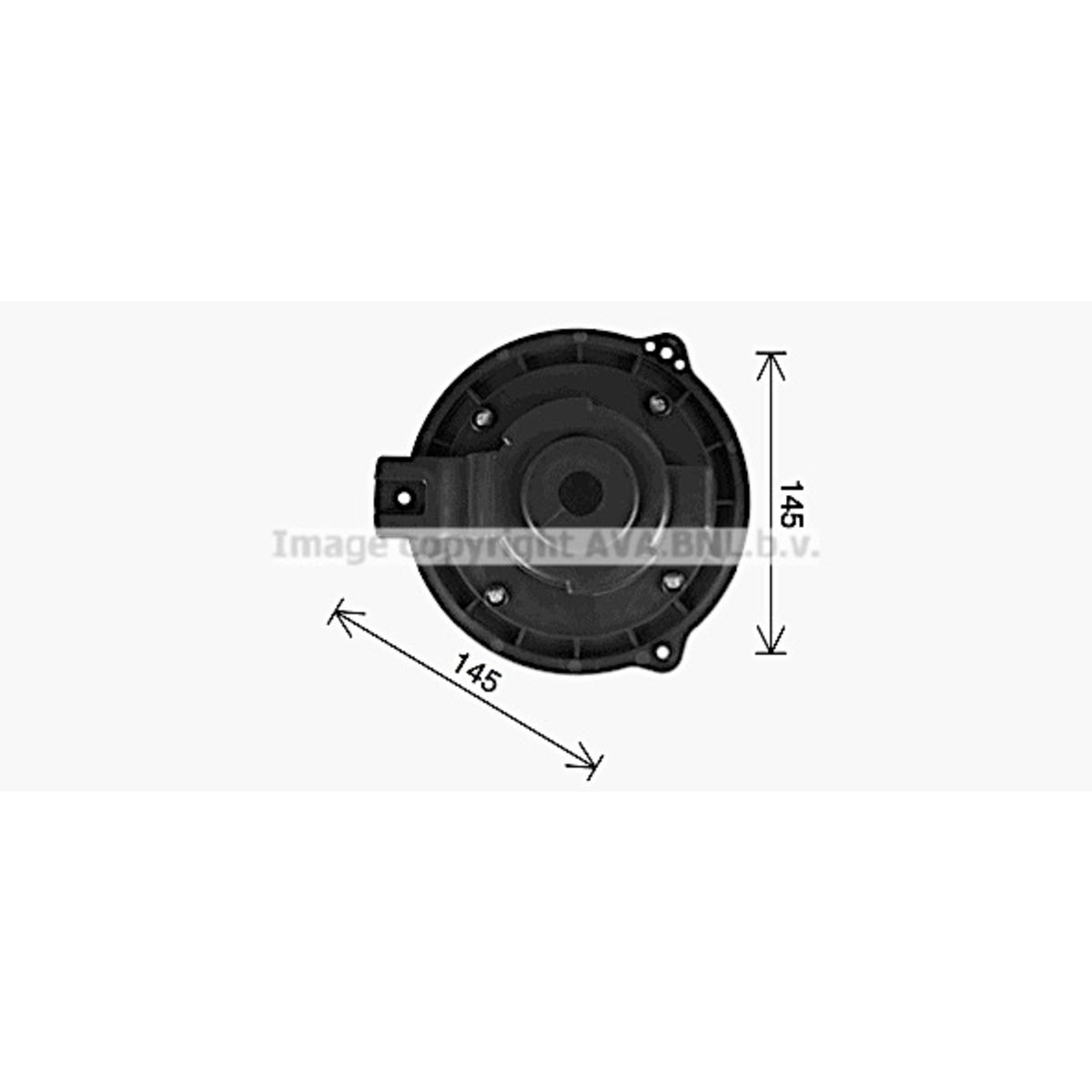 Motore elettrico, ventola interna AVA COOLING OL8728
