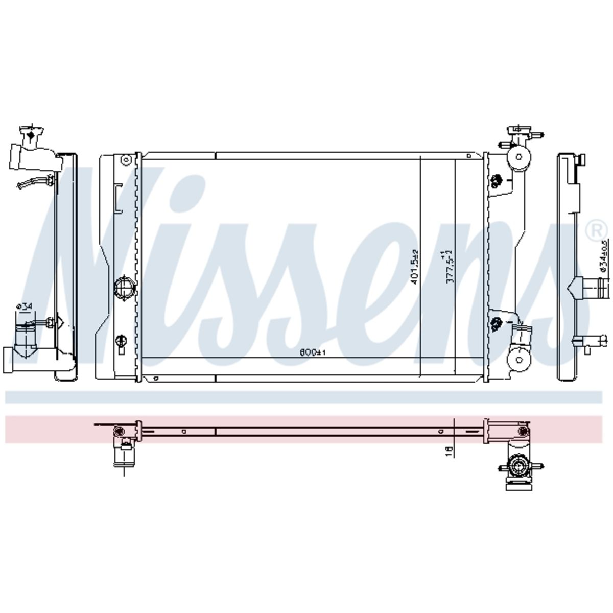 Image of Radiator, motorkoeling