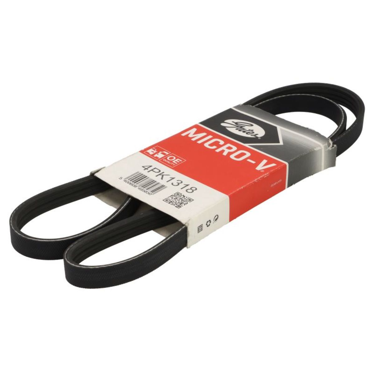 Nero Cinghia Poly-V Gates Gat4pk1318