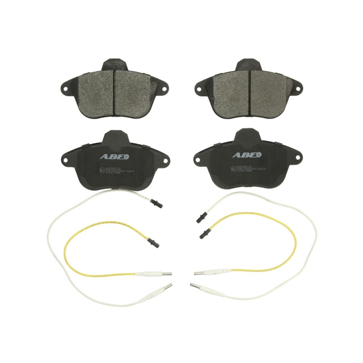 Bremsbelagsatz, Scheibenbremse ABE C1P017ABE