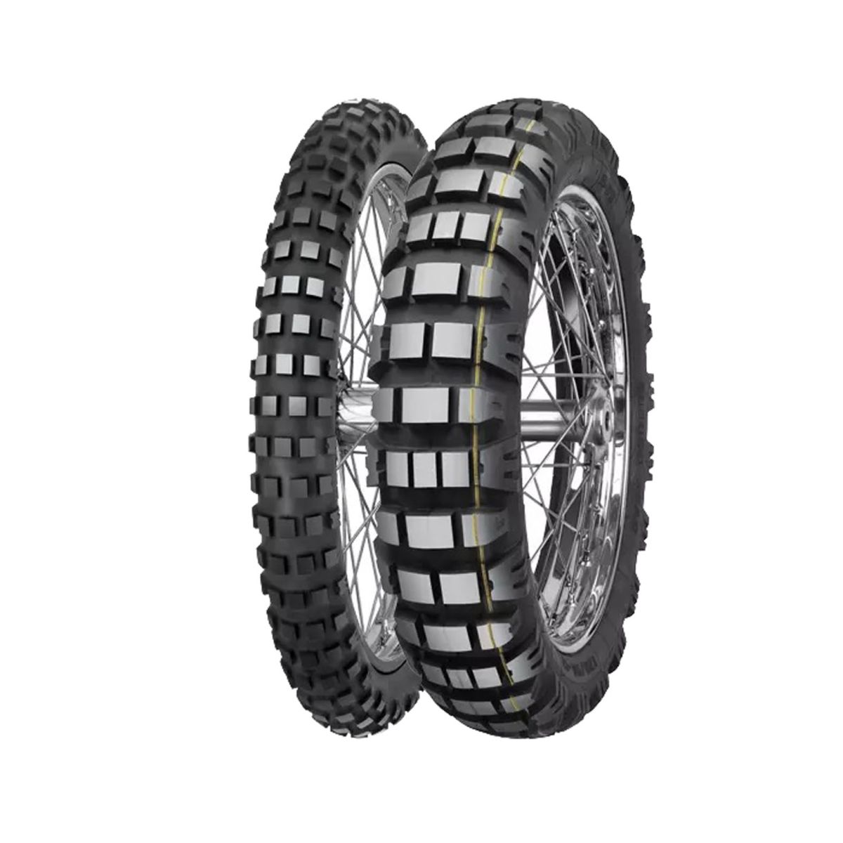 Image of Motorbanden  E-09 DAKAR yellow 100/90-19 TL 57