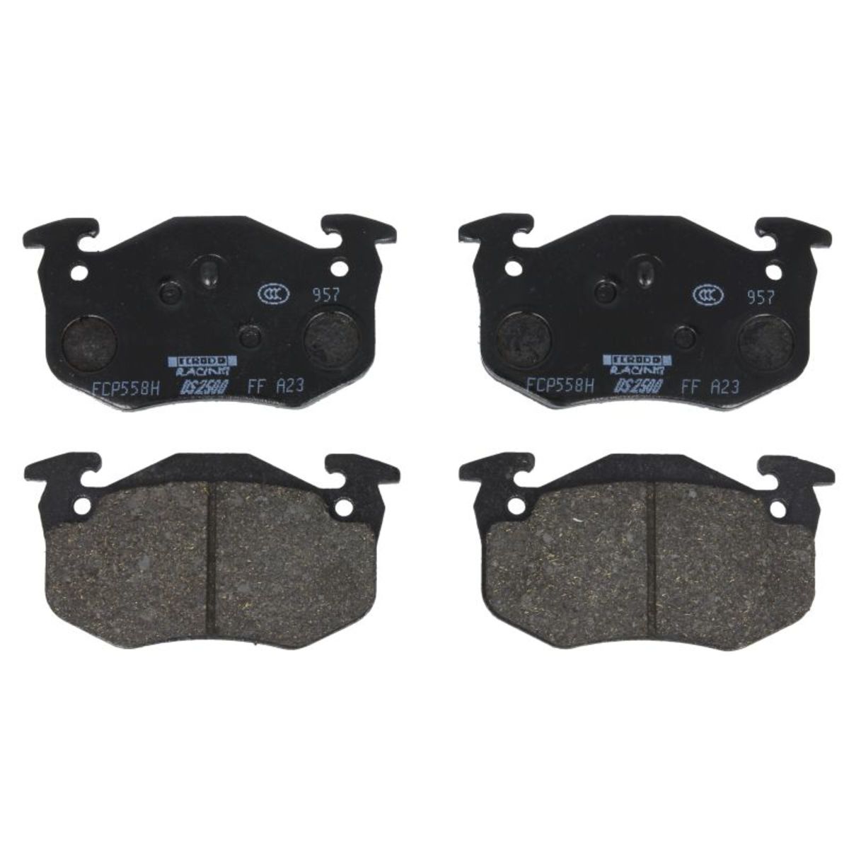 Plaquettes de frein sport non homologuées FERODO FCP558H