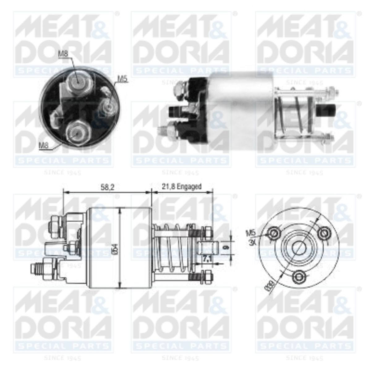 Meat & Doria Magnetschalter, Starter 46281
