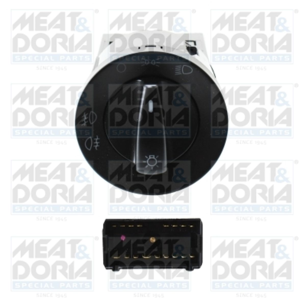 Meat&Doria Nero Interruttore, Luce Principale Meat & Doria 23900