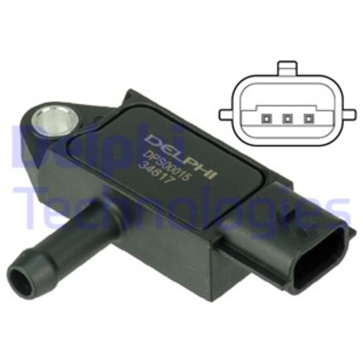 Image of Sensor, uitlaatgasdruk