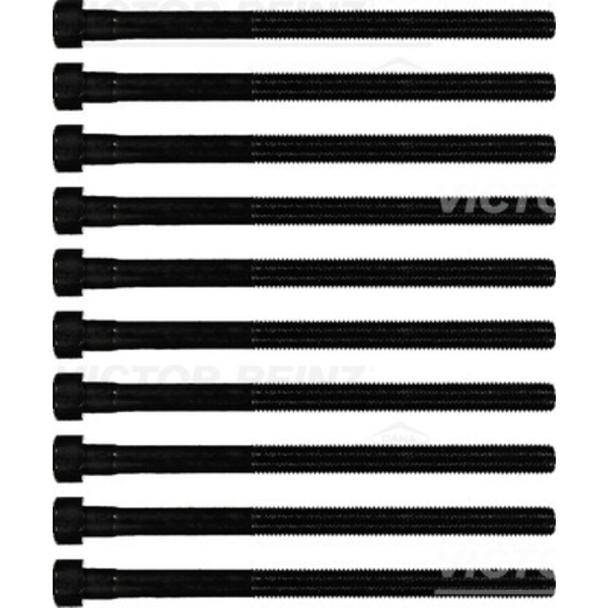 Kit viti testa cilindri Torx interno 14-10213-01 VICTOR REINZ per VOLVO POLESTAR - Immagine 3