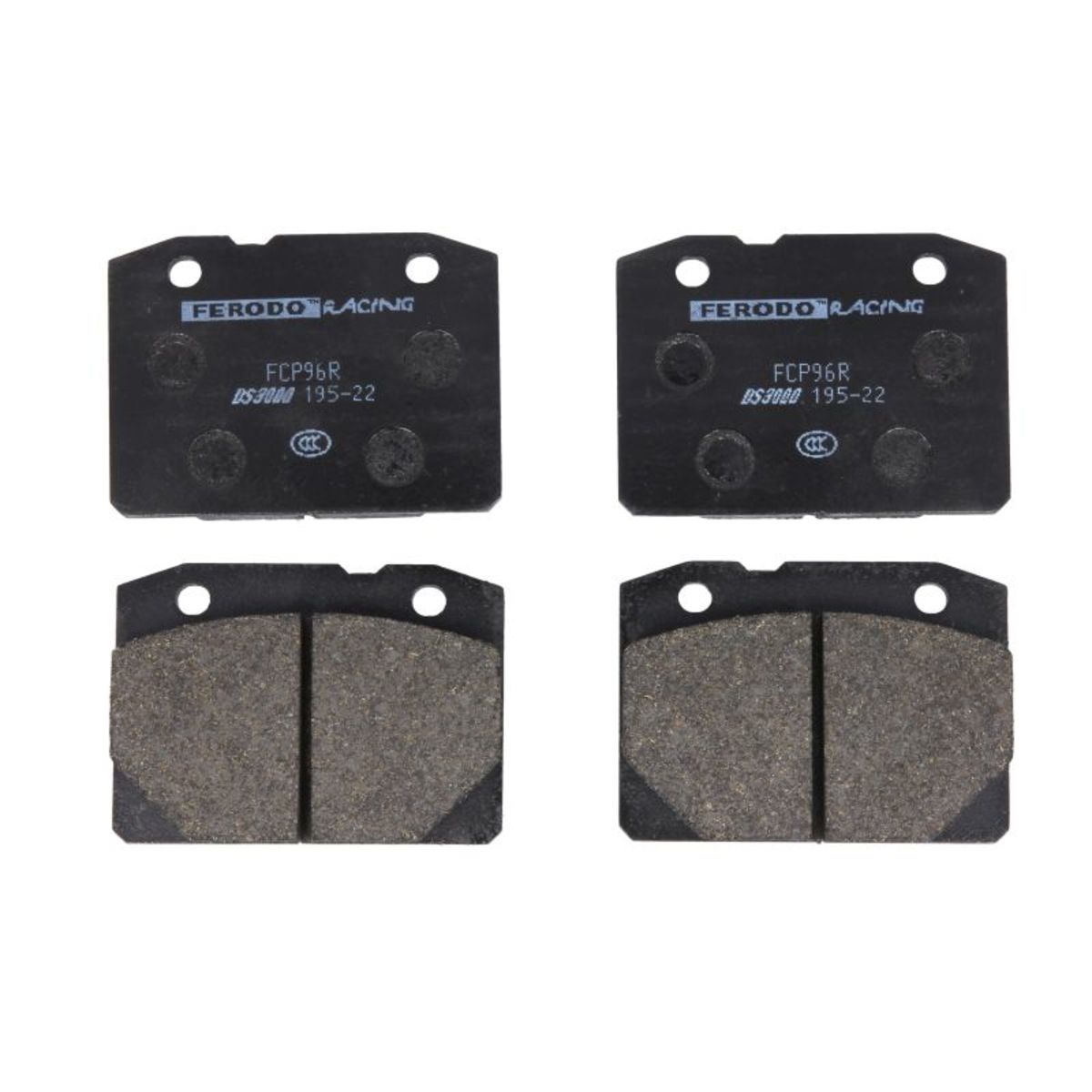 Plaquettes de frein sport non homologuées FERODO FCP96R