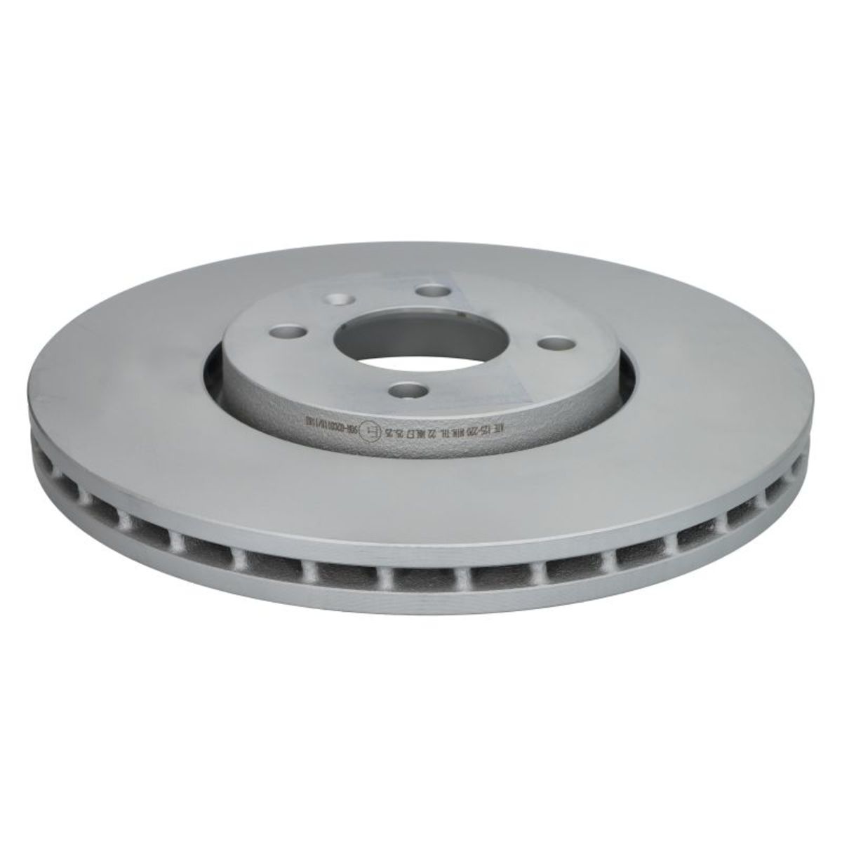 Disco freno ATE 24.0125-0220.1 anteriore, ventilato, altamente carbonizzato, 1 Pezzo