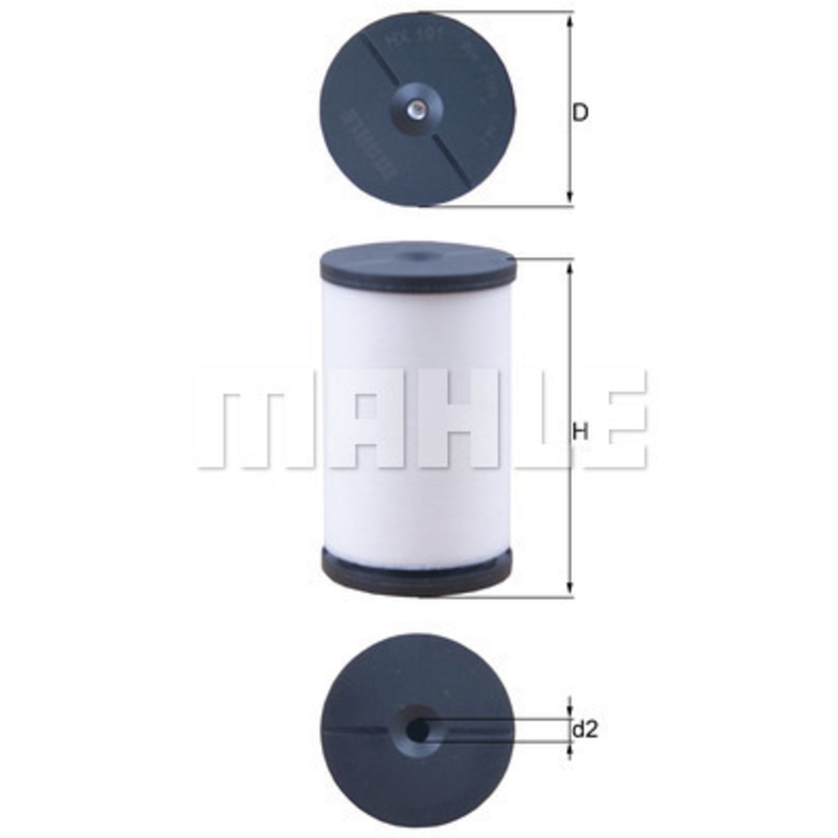 Image of Oliefilter, automaat  HX191