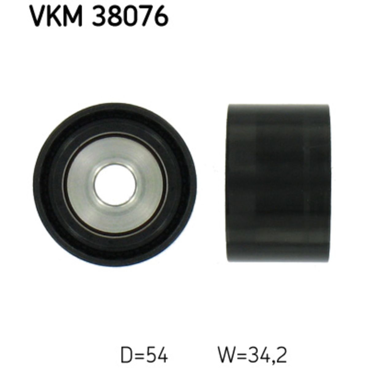 Image of Rondsel/geleiderpoelie, V-riem