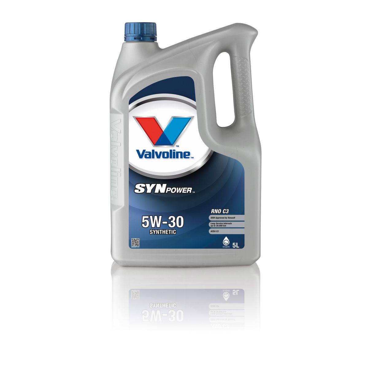 Huile moteur VALVOLINE Synpower RNO C3 5W30 5L