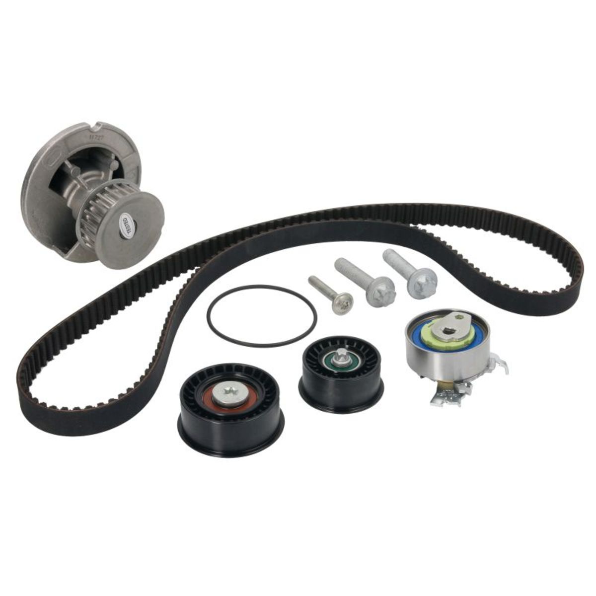 Image of Waterpomp+distributieriem set CONTINENTAL