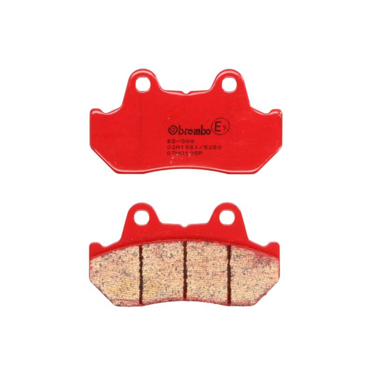 Jeu de plaquettes de frein BREMBO 07HO10SP