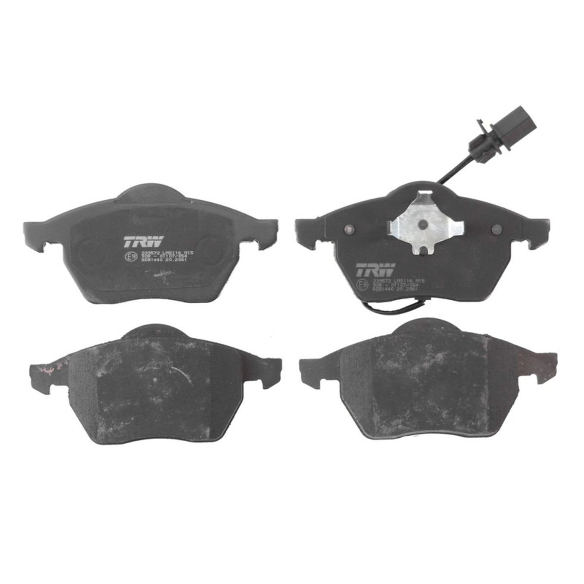 Bremsbelagsatz TRW GDB1440, Vorne