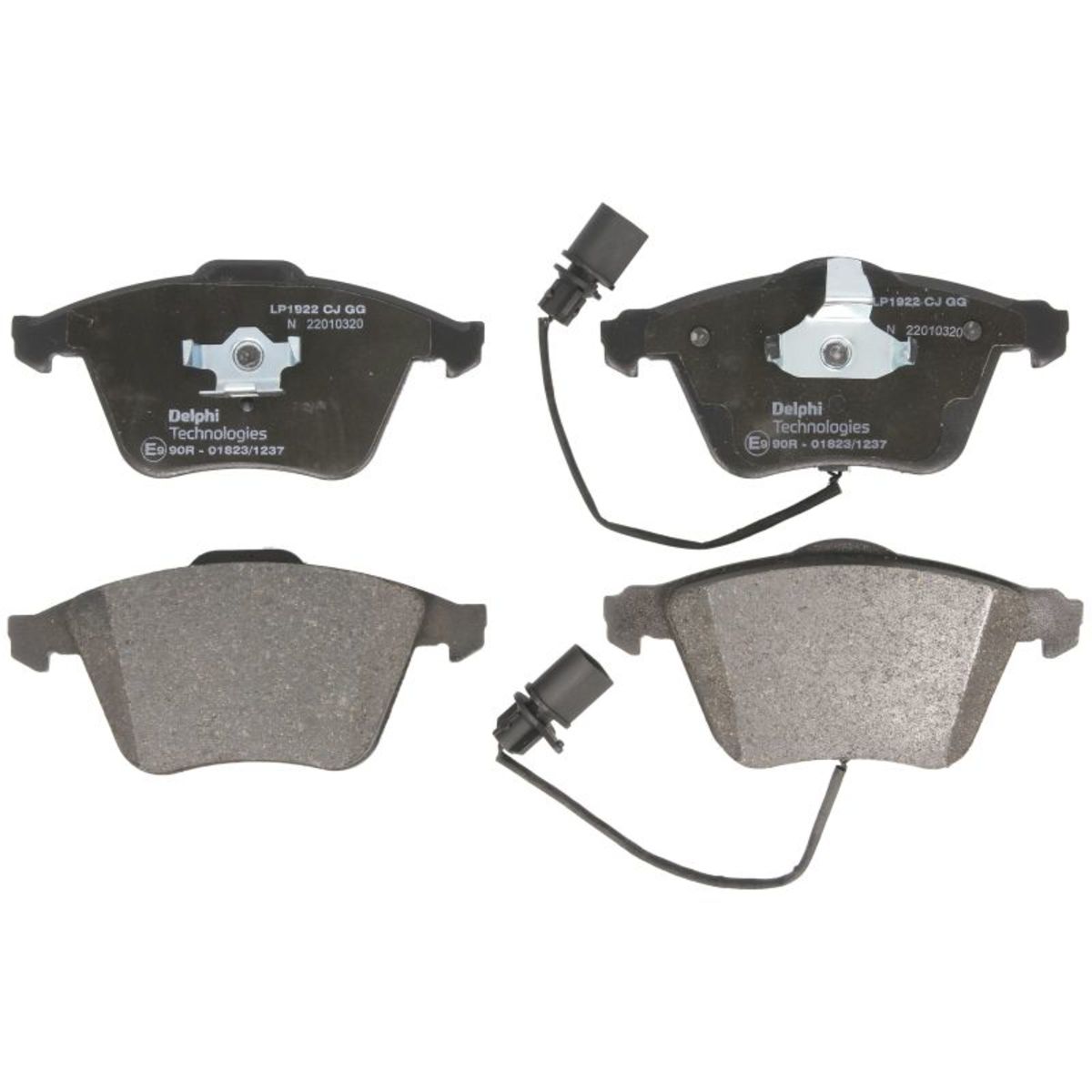 Für DELPHI LP1922 Brake Pad Set, Disc Brake - Bild 7