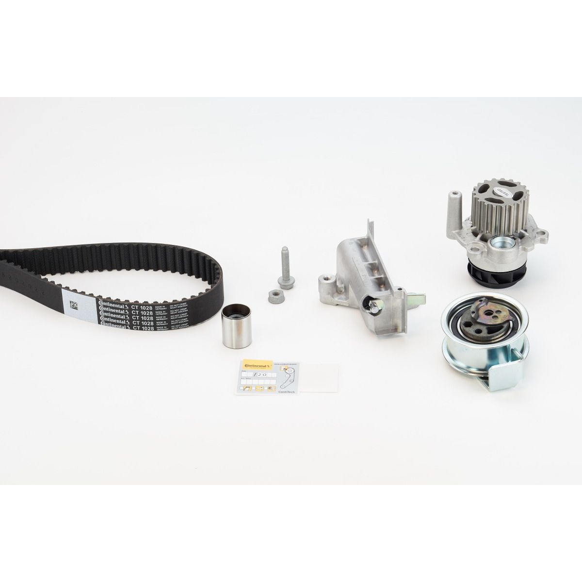 Image of Waterpomp+distributieriem set CONTINENTAL