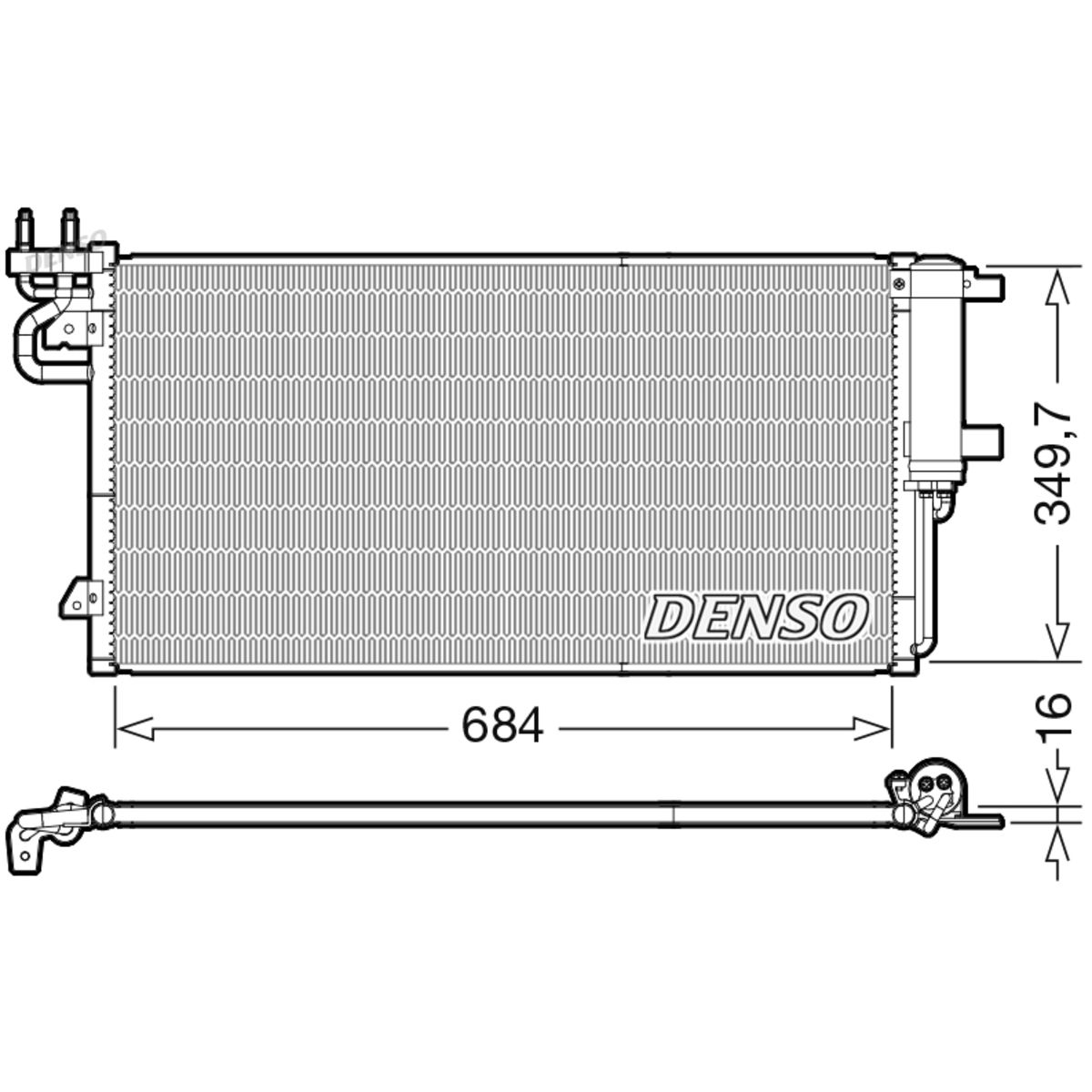 Condensator, airconditioning