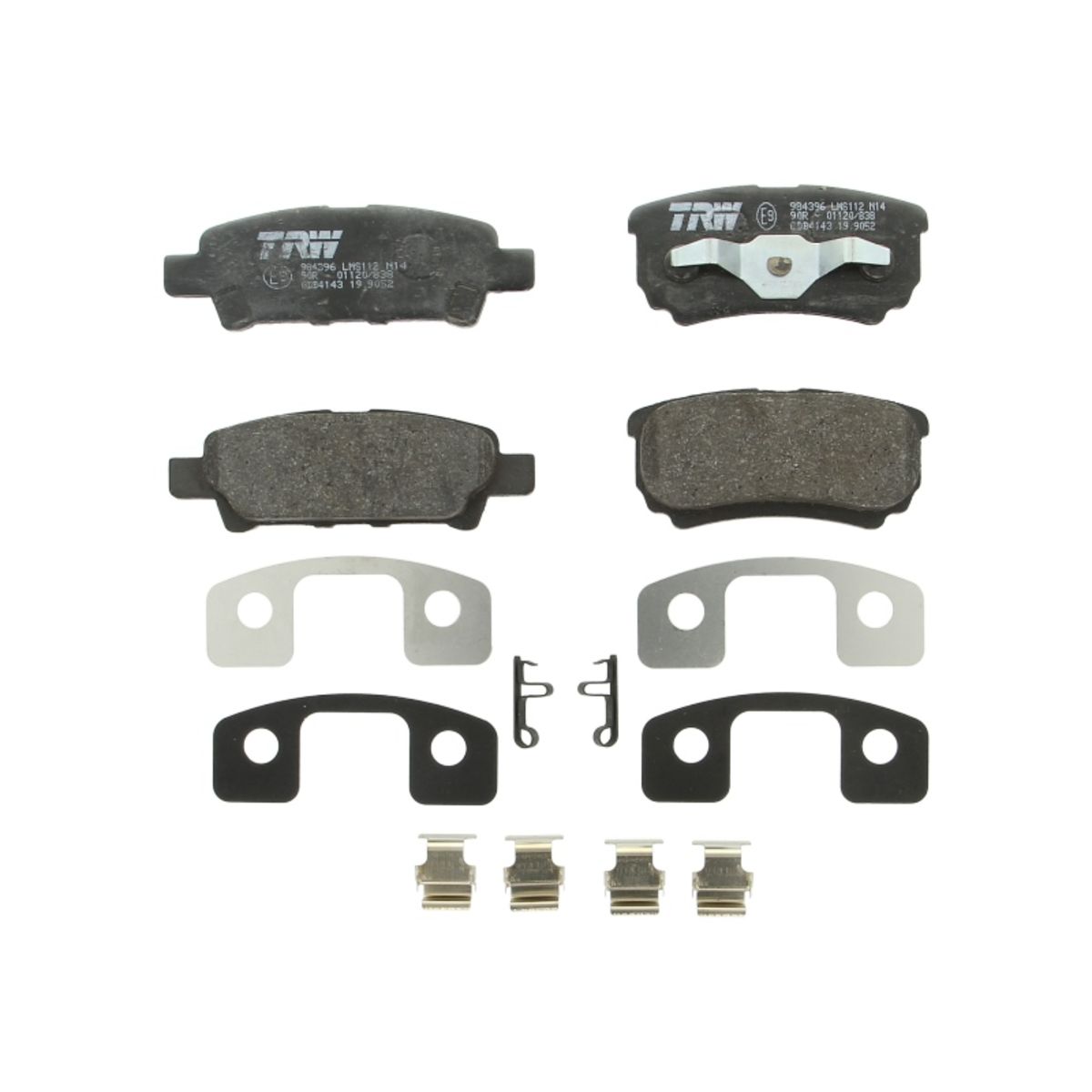 Trw Set Di Pastiglie Freno Gdb4143, Posteriore