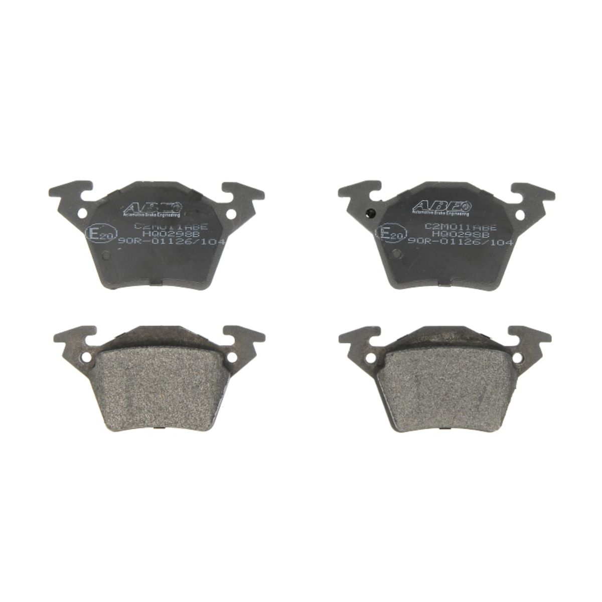 Image of Remblokset  C2M011, achter