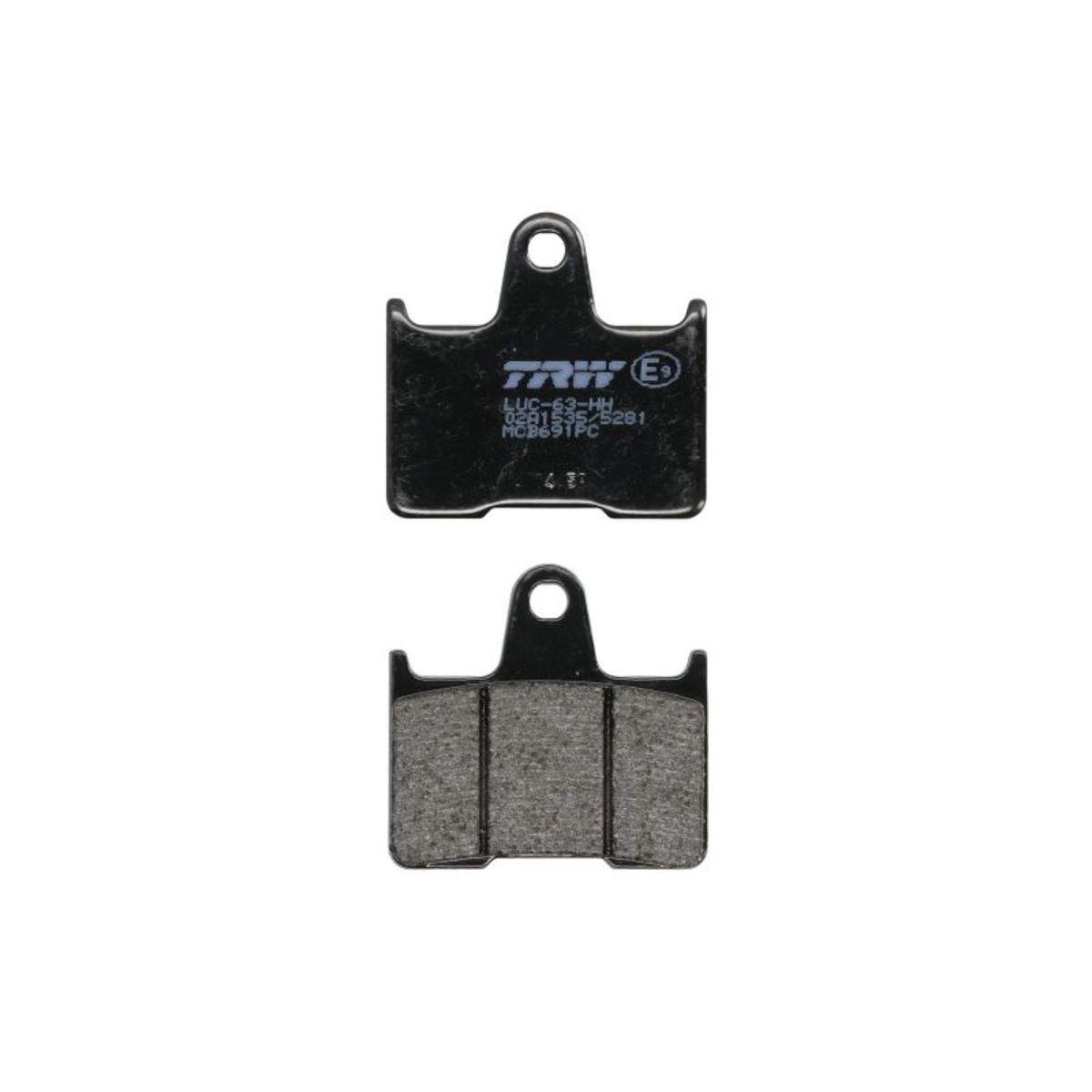 Jeu de plaquettes de frein TRW MCB691PC