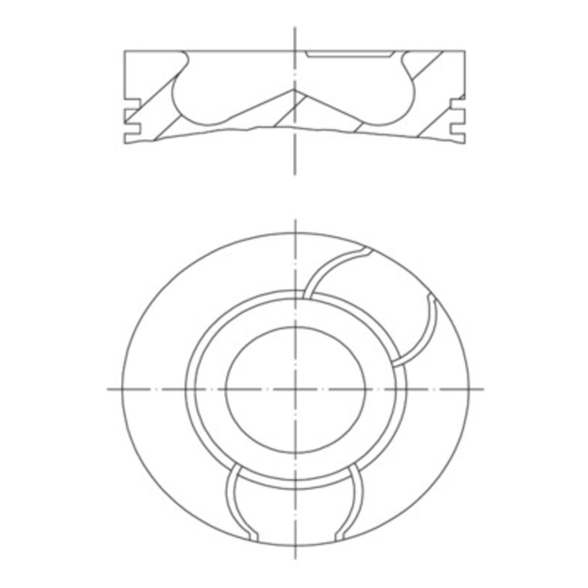 Mahle Zuiger  021 PI 00124 002
