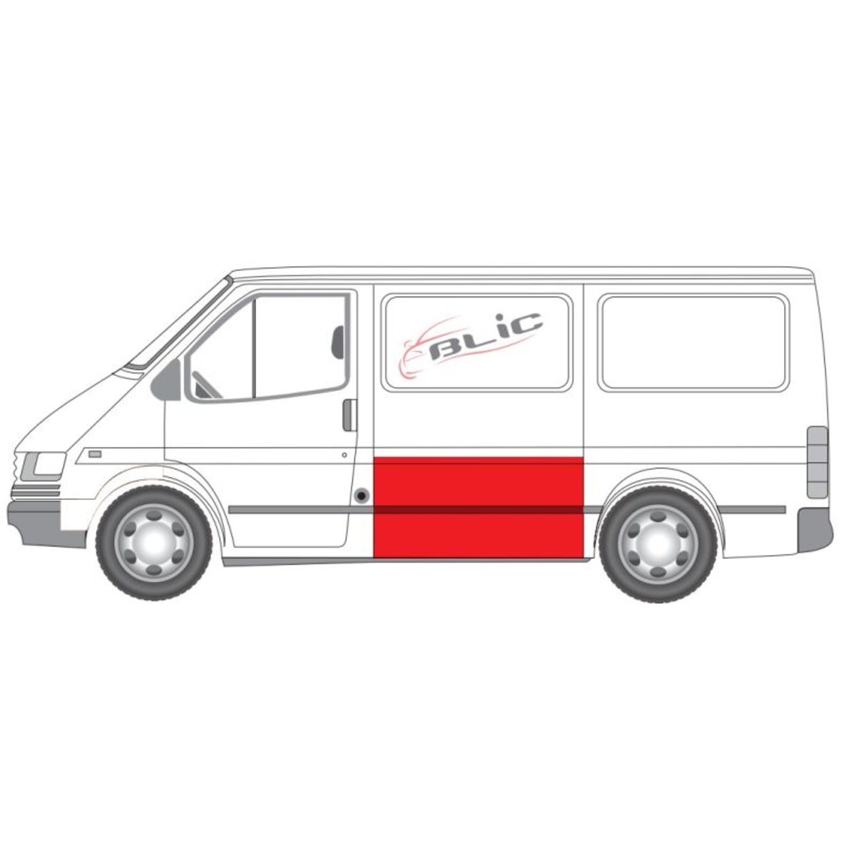 Image of Reparatie plaatwerkdelen, zijwand