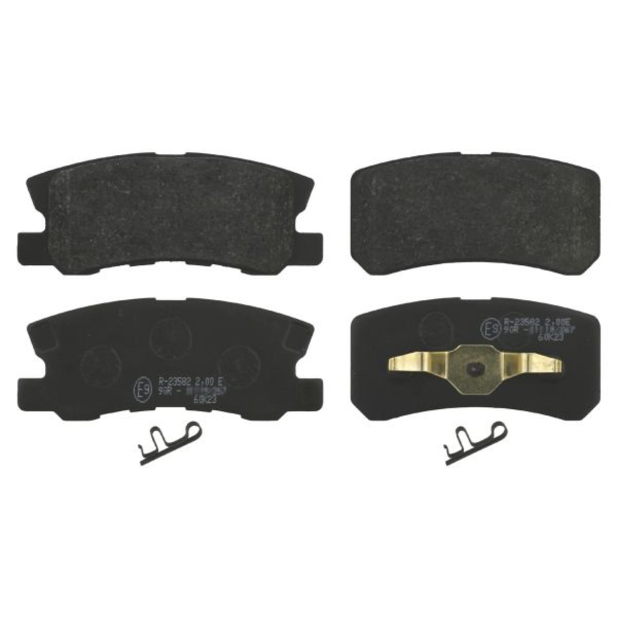 Febi Bilstein Set Di Pastiglie Freno 16583, Posteriore