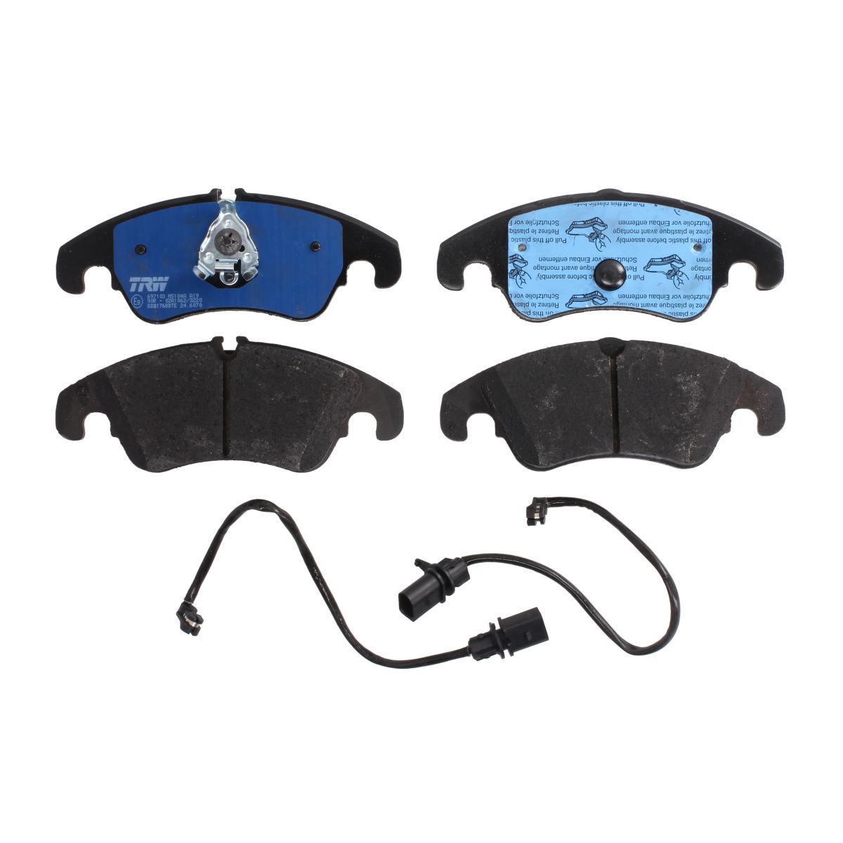 Trw Set Di Pastiglie Freno Gdb1768bte, Anteriore