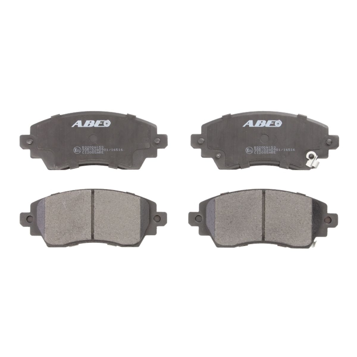 Bremsbelagsatz, Scheibenbremse ABE C12085ABE