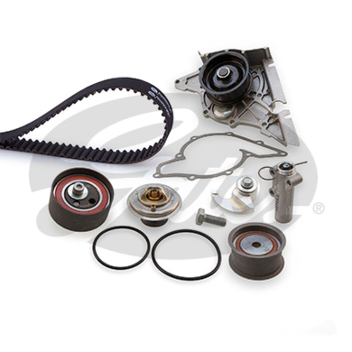 Image of Waterpomp + PowerGrip distributieriem set