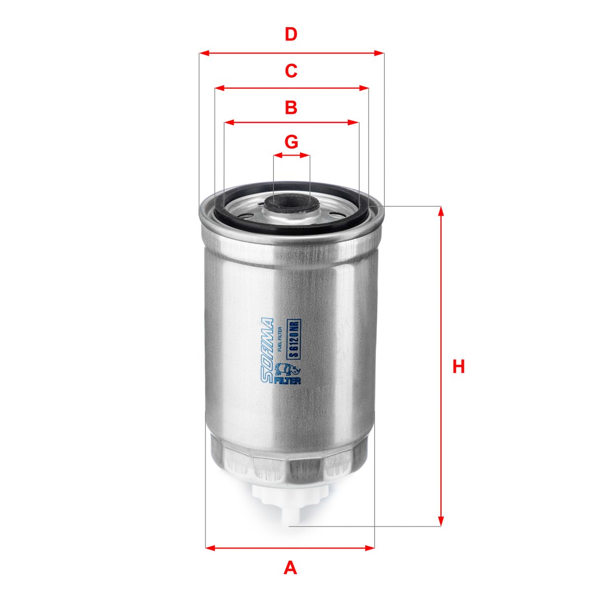 Image of Brandstoffilter  S6120NR