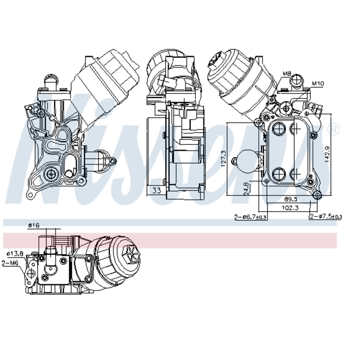 Image of Olie radiator, motorolie