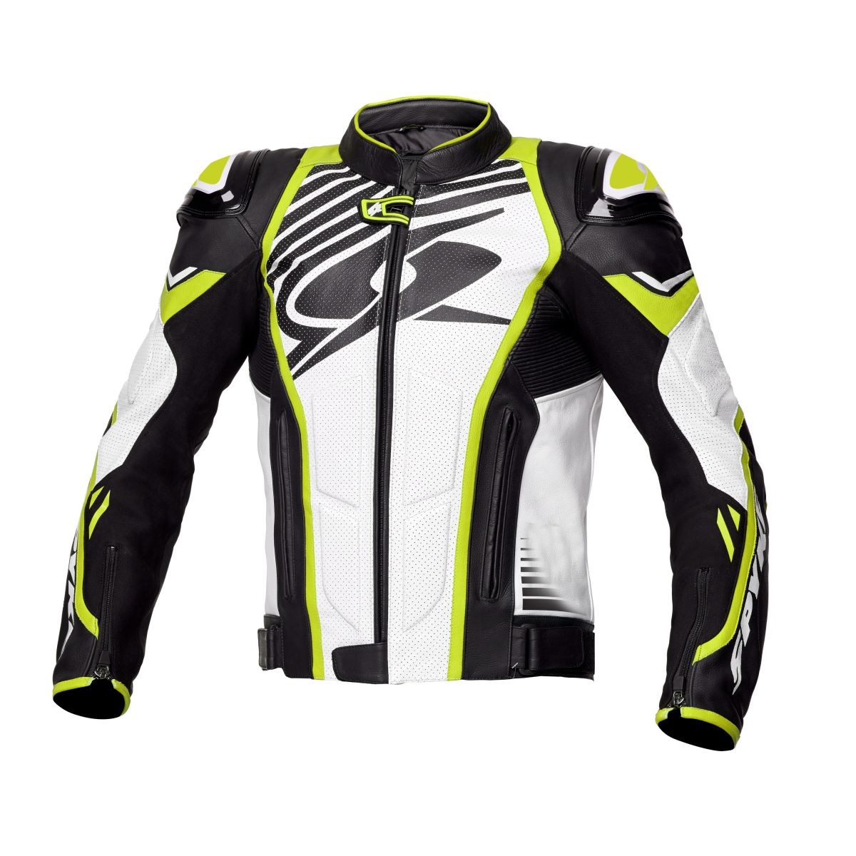 Motorrad Lederjacke SPYKE ARAGON EVO Größe 48