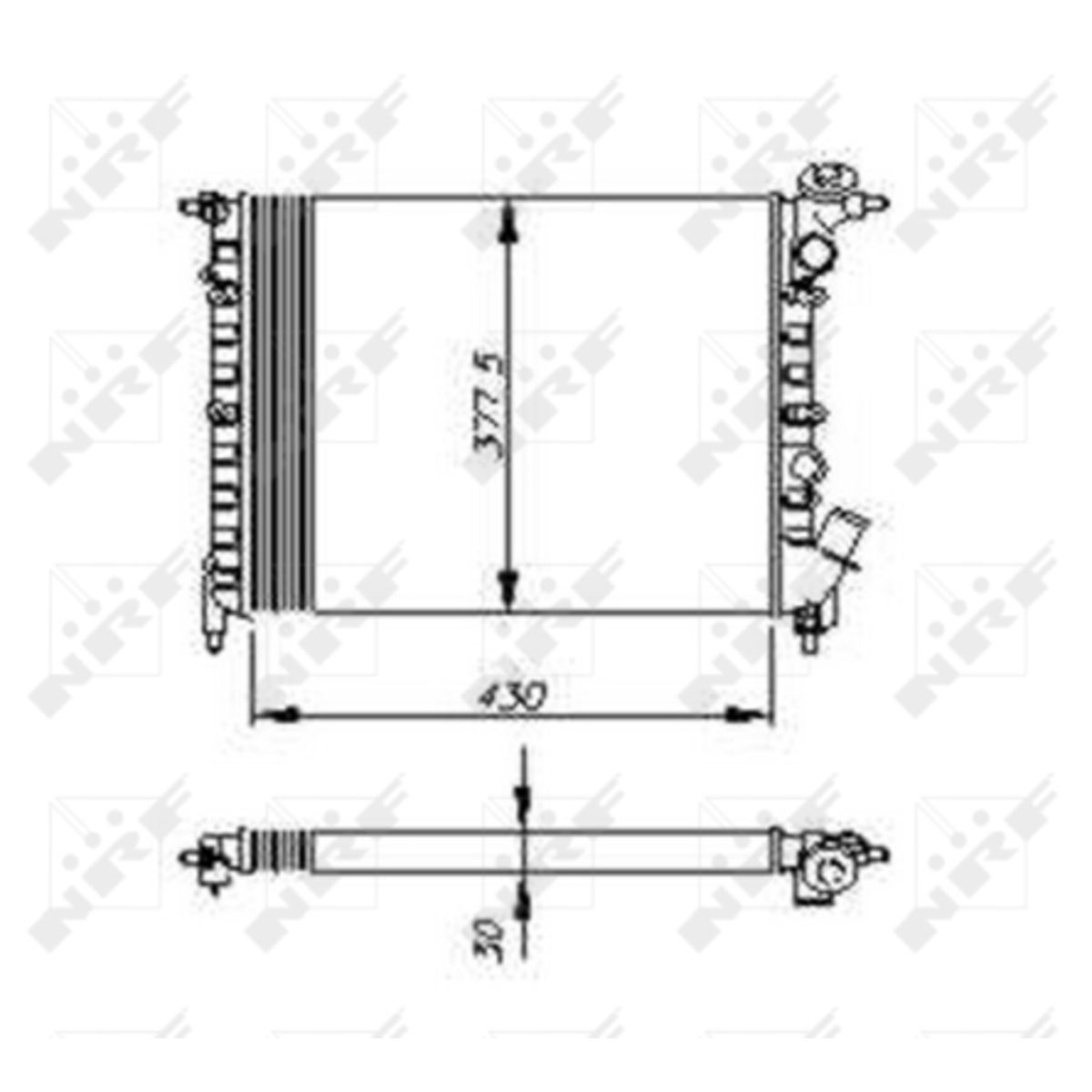 Image of Radiator, motorkoeling